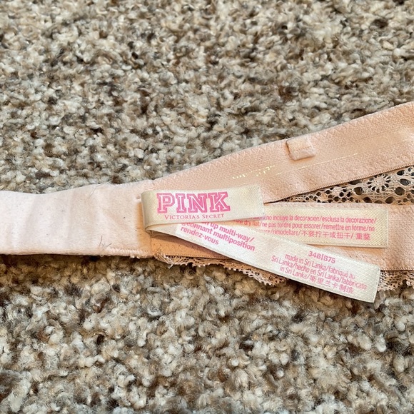 Blush PINK Date Plunge Multi-Way Bra - Picture 5 of 7